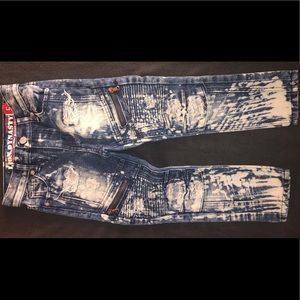 Kids Jeans With Zippers by Lion Dynasty.  Size 5.